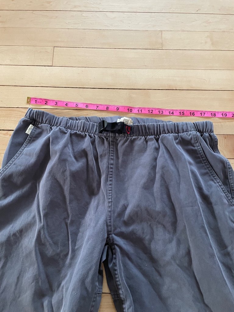 Vintage Gramicci Pants Womens L 14 16 Gray Belted 100% Cotton Gorpcore — image 7 of 8